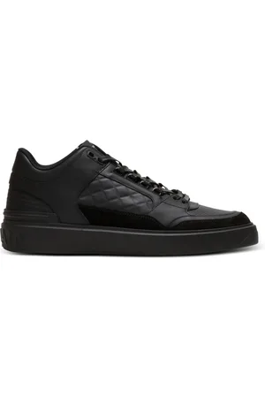 Balmain Skor, Herr, 42 EU, Läder, B-Court mid-top läder sneakers