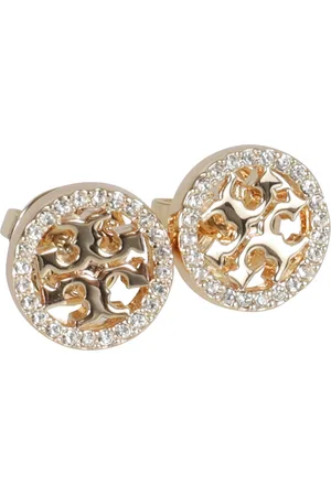 Tory Burch Accessoarer, Dam, ONE Size, Pave Stud Örhänge