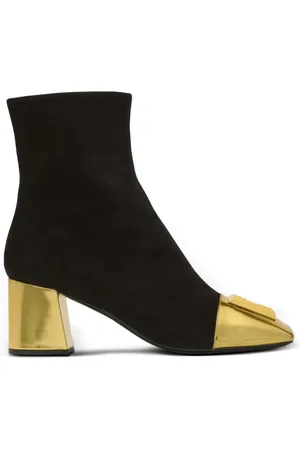 Balmain Skor, Dam, 37 EU, Läder, Edna Ankelstövlar