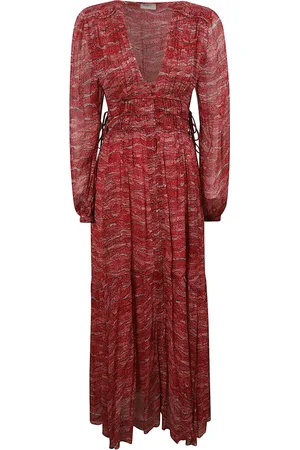 Isabel Marant Klänning, Dam, 2Xs, Röda Klänningar Amara-Gb