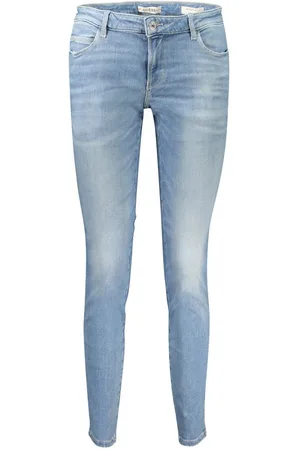 Guess Jeans, Dam, W28 L30, Bomull, Ljusblå Skinny Dam Jeans