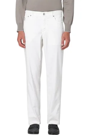 Brunello Cucinelli Byxor, Herr, 2Xl, Elegant Straight-Leg Byxor