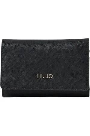 Liu Jo Accessoarer, Dam, ONE Size, Läder, Klassisk Svart Damplånbok