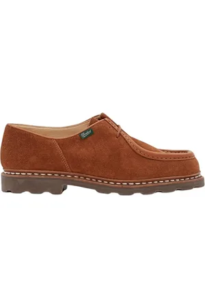 Paraboot Skor, Dam, 43 EU, Läder, Eleganta Läderplatta Skor