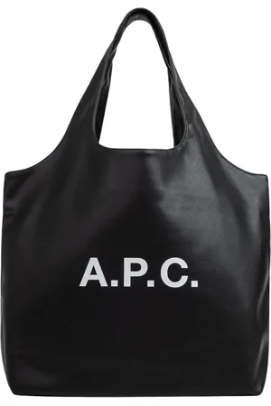 A.P.C. Väska, Dam, ONE Size, Läder, Ninon Tote Bag i Svart
