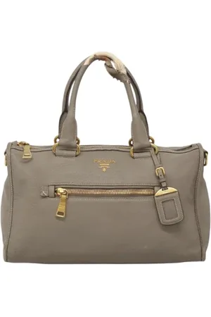 Prada Pre-owned, Dam, ONE Size, Pre-owned Laeder handvskor