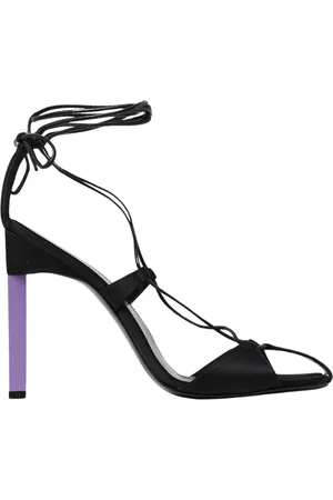 The Attico Skor, Dam, 37 EU, Turkos Satin Högklackade Pumps