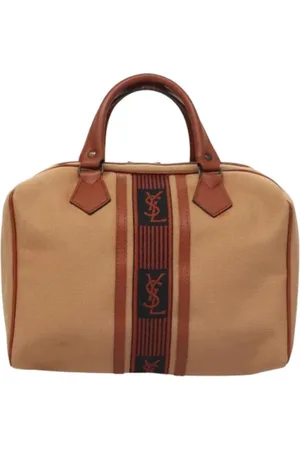 Saint Laurent Pre-owned, Dam, ONE Size, Pre-owned handväska i canvas