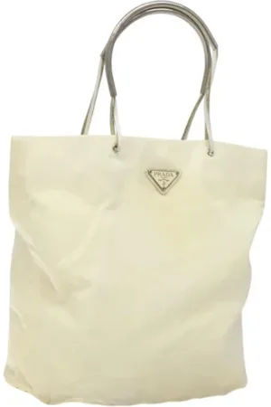 Prada Pre-owned, Dam, ONE Size, Nylon, Pre-owned Nylon handvskor