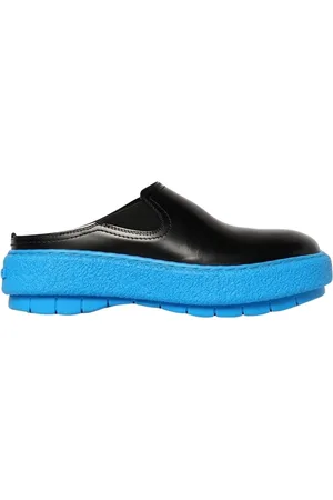 SUNNEI Skor, Herr, 42 EU, Läder, Svart Läder Slip-On Sneakers