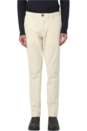 Manuel Ritz Byxor, Herr, S, Bomull, Vita Straight Leg Byxor