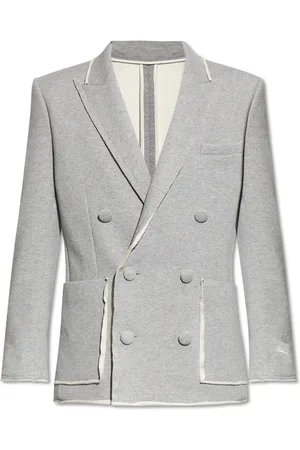Balmain Jacka, Herr, M, Bomull, Double-breasted Blazer