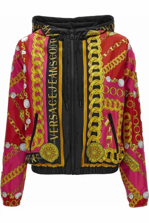 VERSACE Jacka, Dam, XS, Läder, Kappor