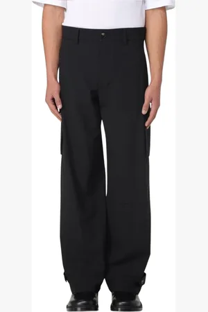 Marni Byxor, Herr, L, Svarta Cargo Byxor Herr Byxor