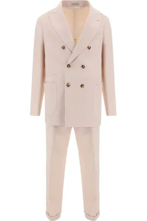 Brunello Cucinelli Kostym, Herr, M, Linne, Elegant Linnesuit