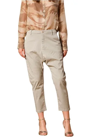 Masons Byxor, Dam, XS, Bomull, Elegant Carrot Fit Chino Byxor