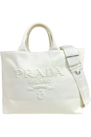 Prada Pre-owned, Dam, ONE Size, Pre-owned Canvas prada-vskor