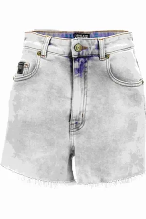 VERSACE Shorts, Dam, W26, Denim, Indigo Jeans Shorts Must-Have