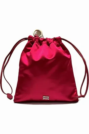 Miu Miu Pre-owned, Dam, ONE Size, Pre-owned Satin necessrer