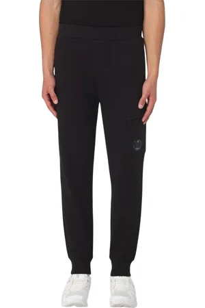 C.P. Company Byxor, Herr, 3Xl, Svarta Cargo Byxor Stiligt Komfort