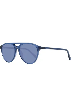 GANT Accessoarer, unisex, ONE Size, Blå Aviator Solglasögon Herr