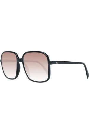 Guess Accessoarer, Dam, ONE Size, Svarta Kvinnor Solglasögon Kvadratisk Gradient