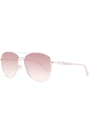 Guess Accessoarer, Dam, ONE Size, Roséguld Aviator Solglasögon