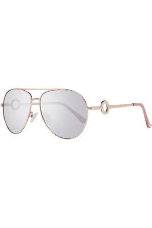 Guess Accessoarer, Dam, ONE Size, Roséguld Aviator Solglasögon Kvinnor