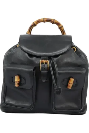 Gucci Pre-owned, Dam, ONE Size, Pre-owned Laeder ryggsckar