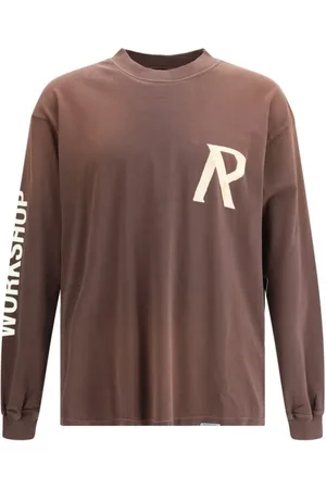 Represent Topp, Herr, M, Bomull, Långärmad tröja med skotteffekt