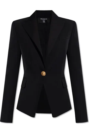 Balmain Jacka, Dam, L, Blazer med spetsiga slag