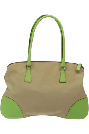Prada Pre-owned, Dam, ONE Size, Pre-owned Canvas prada-vskor