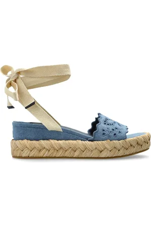 Jimmy Choo Skor, Dam, 41 EU, Läder, Kil sandaler Arlee