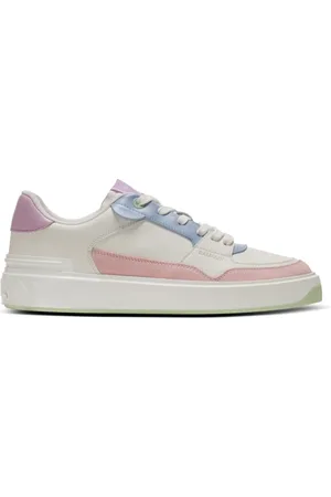 Balmain Skor, Dam, 40 EU, Läder, B-Court Flip Läder Sneakers