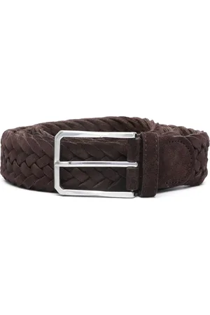 CANALI Accessoarer, Herr, 105 CM, Mocka, Italienskt mockabälte