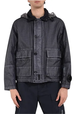 C.P. Company Jacka, Herr, 2Xl, Rafia Mille Huva Jacka med Goggle