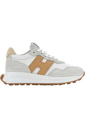Hogan Skor, Dam, 40 EU, Läder, Läder Sneaker med Logotypdetalj