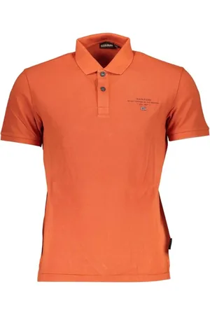Napapijri Topp, Herr, M, Bomull, Polo Shirt Stiligt Tryck Broderi