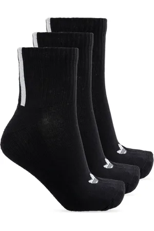 adidas Underkläder, Herr, S, Bomull, Trepack strumpor med logotyp
