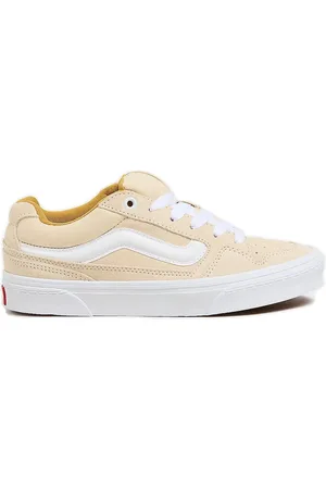 Vans Skor, Dam, 36 EU, Kräm Retro Sneakers Caldron Stil