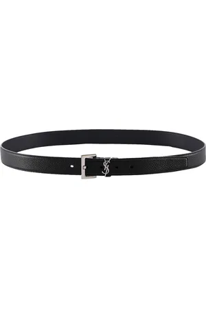Saint Laurent Accessoarer, Herr, 110 CM, Läder, Ikoniskt Monogram Läderbälte