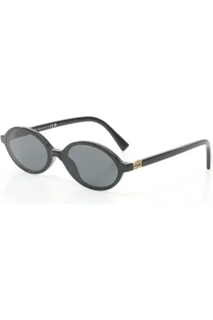 Miu Miu Pre-owned, Dam, ONE Size, Pre-owned Plast solglasgon