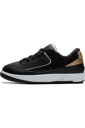 Jordan Skor, Dam, 38 1/2 EU, Läder, Låg Wmns Svart Sportig Elegans Skor