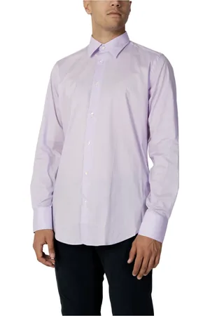 Liu Jo Skjorta, Herr, 2Xl, Bomull, Herrskjorta med lång ärm - Milano M123P201Milano