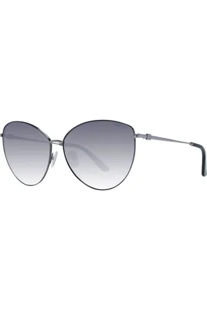 Guess Accessoarer, Dam, ONE Size, Cat Eye Solglasögon Gunmetal Röd