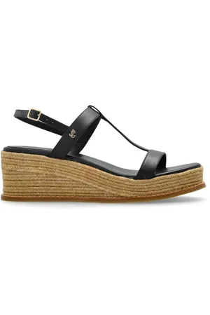 Jimmy Choo Skor, Dam, 38 1/2 EU, Läder, Kilskor Theia