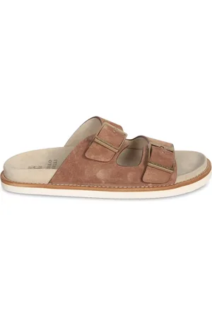 Brunello Cucinelli Skor, Herr, 41 EU, Mocka, Sandaler med Justerbara Remmar