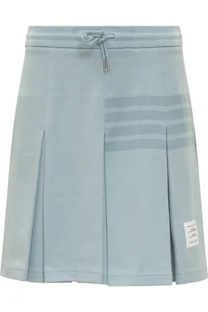 Thom Browne Kjol, Dam, 3Xs, Bomull, Plisserad kjol