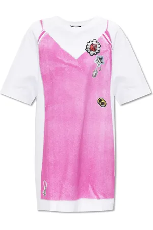 Marc Jacobs Klänning, Dam, M/L, Bomull, Tryckt Klänning