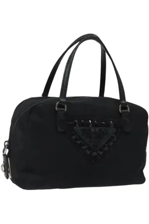 Prada Pre-owned, Dam, ONE Size, Nylon, Pre-owned Nylon handvskor